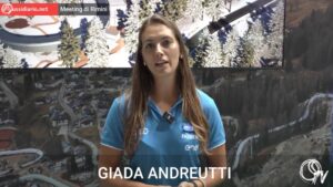 La bobista Giada Andreutti al Meeting di Rimini 2025
