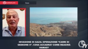 Gen. Giorgio Battisti, intervistato da Giulia Piscina (Foto: SUSSIDIARIO TV)