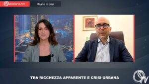 Il deputato della Lega Giulio Centemero intervistato da Maddalena Ferroni