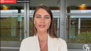 Eleonora Rossi, inviata al Meeting di Rimini