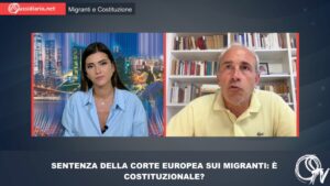 Il professor Mario Esposito, docente di diritto internazionale, intervistato da Giulia Piscina