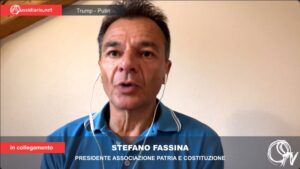 Stefano Fassina, presidente dell'Associazione Patria e Costituzione, intervistato da Maddalena Ferroni
