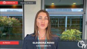 Eleonora Rossi, inviata al Meeting di Rimini 2025