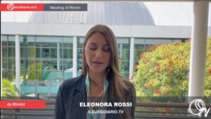 Eleonora Rossi, inviata al Meeting di Rimini per Sussidiario Tv