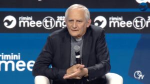Card. Matteo Maria Zuppi, presidente della CEI e arcivescovo di Bologna, al Meeting di Rimini 2025