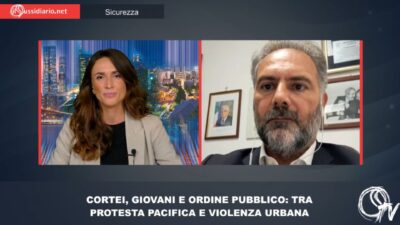 Scontri pro Palestina, Catello Maresca: giovani violenti? Mancano esempi positivi da seguire