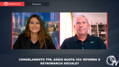 Pensioni, l’analisi di Mauro Marino: oltre alla riforma, quale futuro per i giovani tra Tfr e quota 103?