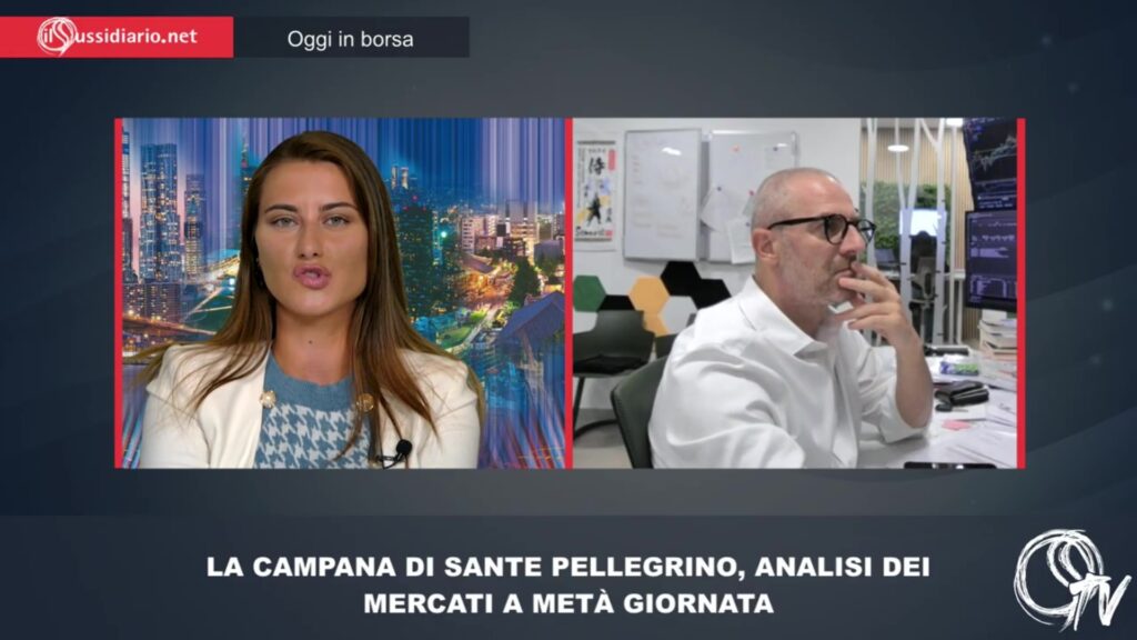 Sante Pellegrino, analista e trader, intervistato da Eleonora Rossi (Foto: SUSSIDIARIO TV)
