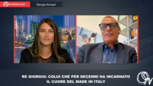 Alessandro Varisco, amministratore delegato di Twinset, intervistato da Eleonora Rossi (Foto: SUSSIDIARIO TV)