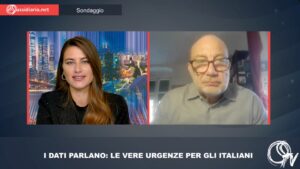 Arnaldo Ferrari Nasi, analista politico, intervistato da Eleonora Rossi (Foto: SUSSIDIARIO TV)