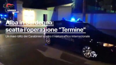Sardegna, all’alba scatta l’operazione “Termine”: 71 arresti in un maxi blitz conto il narcotraffico