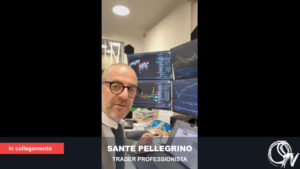Sante Pellegrino, analista e trader, intervistato da Maddalena Ferroni (Foto: SUSSIDIARIO TV)