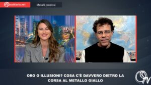 Carlo Vallotto, analista ed esperto di metalli preziosi, intervistato da Eleonora Rossi