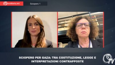 Sciopero per Gaza illegittimo, Violini: il diritto costituzionale ha limiti precisi