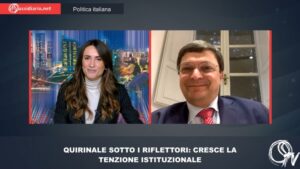 Luciano Ghelfi, quirinalista del TG2, intervistato da Maddalena Ferroni