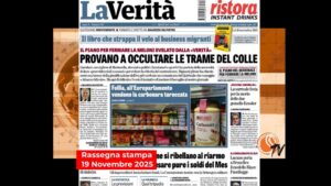 Rassegna stampa 19 novembre 2025