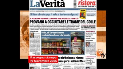 Rassegna stampa di oggi, 19 novembre 2025: il caso Quirinale, fra attacchi e “trame”