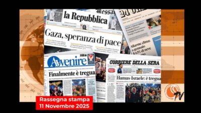 Rassegna Stampa di oggi, 11 Novembre 2025. Le prime pagine: Zelensky, green e scontro politico