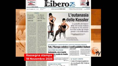 Rassegna stampa di oggi, 18 novembre 2025: la morte delle gemelle Kessler e la querelle sul MES