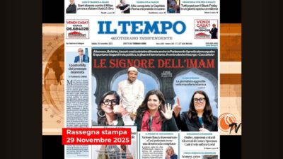 Rassegna stampa di oggi, 29 novembre 2025: l’imam espulso dall’Italia, il punto sulla guerra in Ucraina