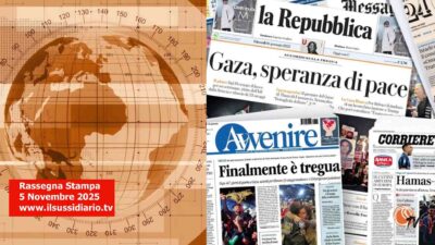 Rassegna Stampa di oggi, 5 Novembre 2025. Le prime pagine: riforma della giustizia, le disuguaglianze