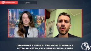 Alberto Rugolotto, giornalista e telecronista sportivo, intervistato da Maddalena Ferroni (Foto: SUSSIDIARIO TV)