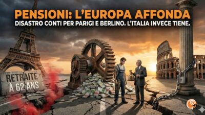 Pensioni, Berti: “Francia e Germania contro l’austerity, ma l’Europa resta in silenzio”