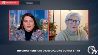 Pensioni e Opzione Donna, Servidori: “Perché le donne restano le più penalizzate”