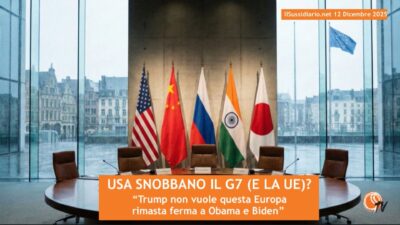 Marcello Foa: “Trump snobba il G7 per creare un nuovo mondo con Cina, Russia, India e Giappone”