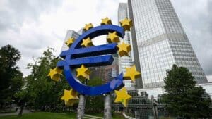 Francoforte, la sede della BCE, tassi d'interesse