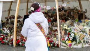 Memoriale delle vittime a Crans-Montana