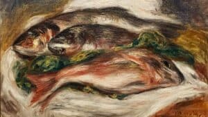 Il dipinto "Les Poissons" di Renoir