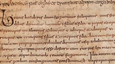 Spunta a Roma il “Cædmon’s Hymn”: è il più antico poema in lingua inglese, risalente 1.200 anni fa