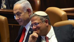 Benjamin Netanyahu e Itamar Ben-Gvir