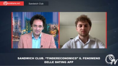 SANDWICH TV | Cobianchi: “La ‘Tinder-Economic’ trasforma l’amore in un prodotto da scaffale”