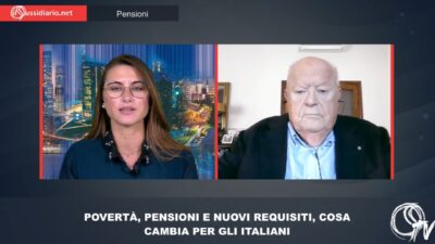 Pensioni, Cazzola: “Gli anziani non sono i cittadini maggiormente a rischio povertà”